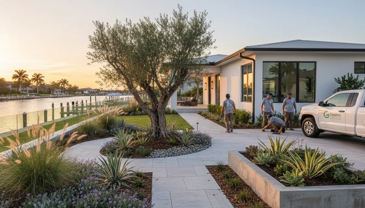 Landscaping service in St Petersburg, FL for lawn care and yard maintenance