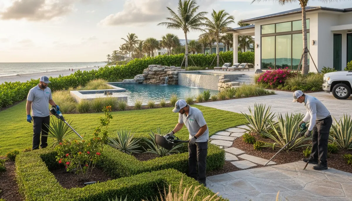 St. Petersburg, FL landscaping service for lawn care and yard maintenance