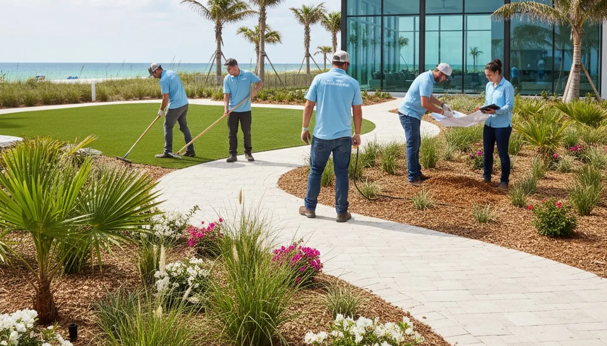 St Petersburg, FL landscaping services for professional lawn care and yard maintenance