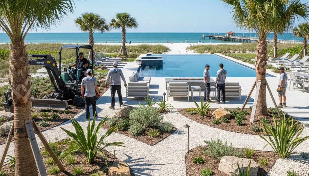 St Petersburg, FL landscaping services for lawn care, trimming, and property maintenance