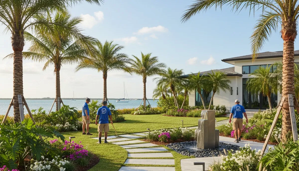St Petersburg, FL landscaping services for lawn maintenance and yard care