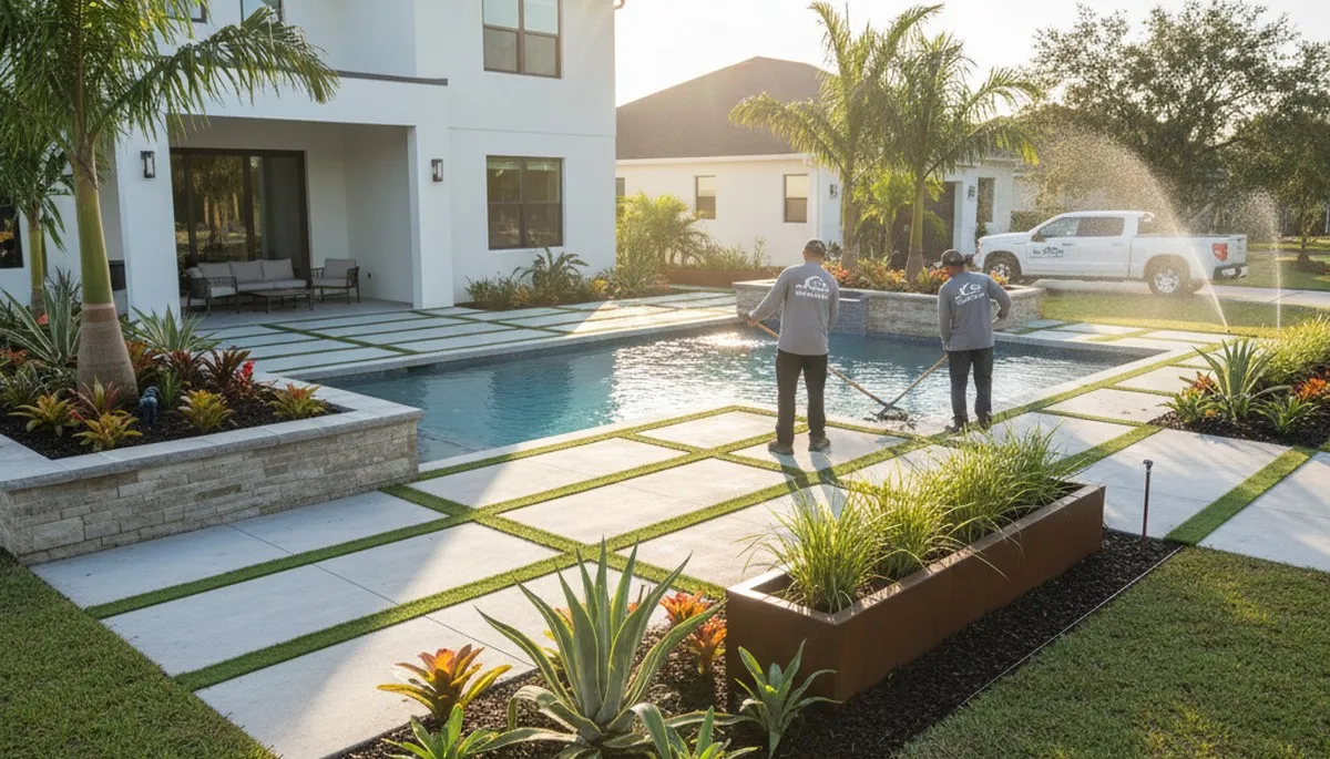 Landscaping service in St Petersburg, FL for lawn care and property maintenance