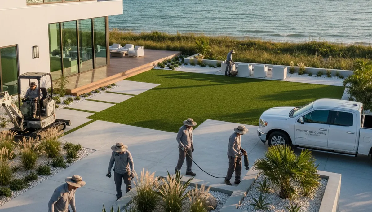 St Petersburg, FL landscaping service for professional lawn care and yard maintenance