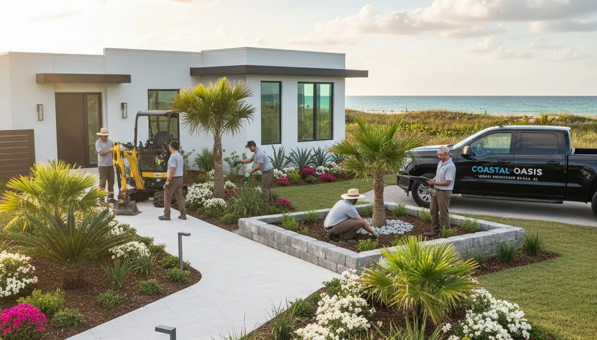 St. Petersburg, FL landscaping service for lawn care and yard maintenance