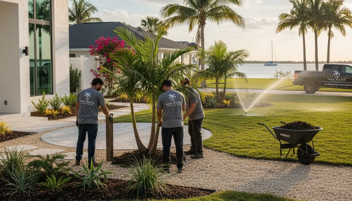 St. Petersburg, FL landscaping service for lawn care and yard maintenance