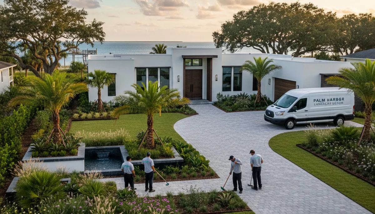 St. Petersburg, FL landscaping service for lawn care and yard maintenance