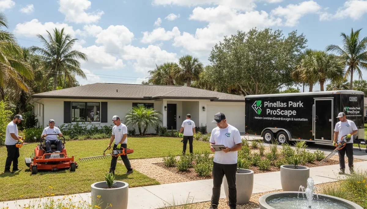 Landscaping services in St Petersburg, FL for healthy lawns and professional yard maintenance