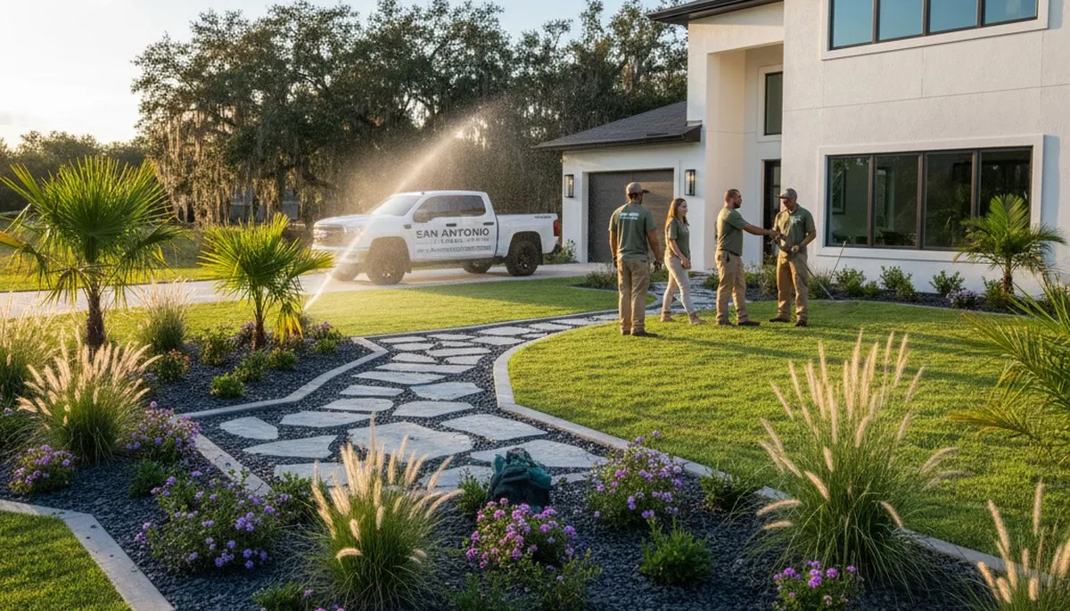 St. Petersburg, FL landscaping service for lawn care, yard maintenance, and landscape design