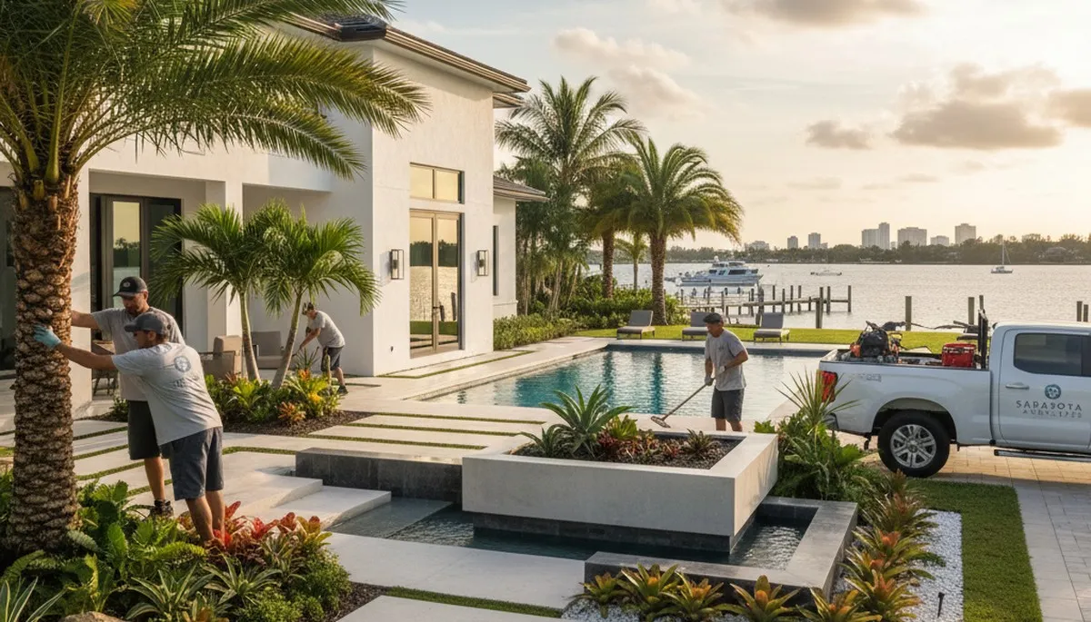 St Petersburg, FL landscaping services for lawn care and yard maintenance