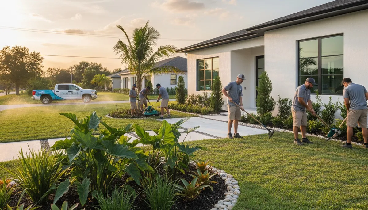 Professional landscaping service in St Petersburg, FL for healthy lawns and curb appeal