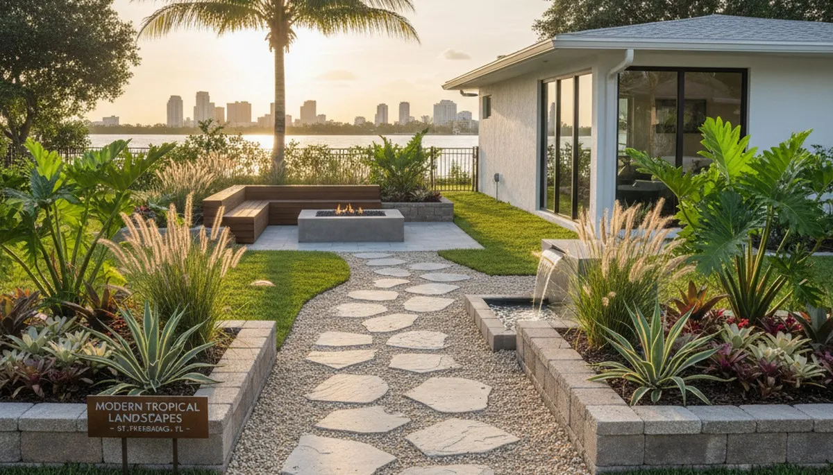Landscaping service in St Petersburg, FL for professional lawn care and yard maintenance