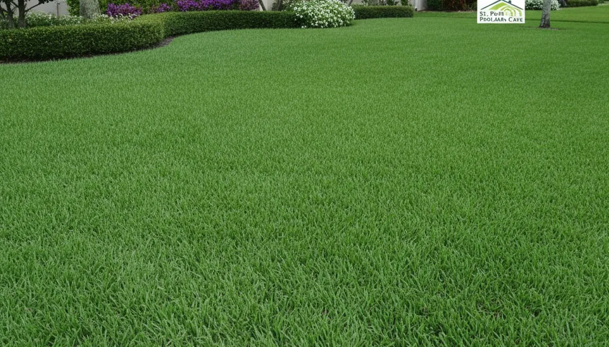 Lush green lawn showing professional lawn care results in St Petersburg, FL by Chop Chop Landscaping